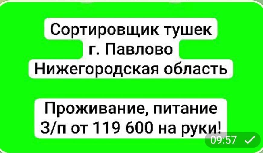 Фото условий